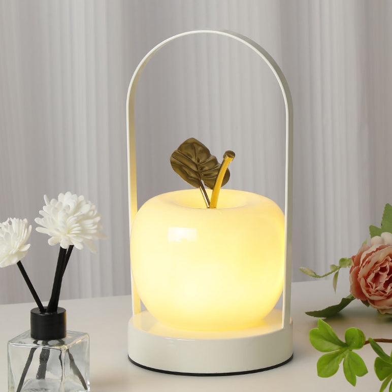 Apple LED Table Lamp with Soft Night Light