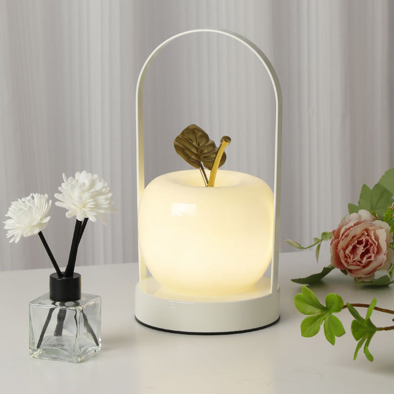 Apple LED Table Lamp with Soft Night Light