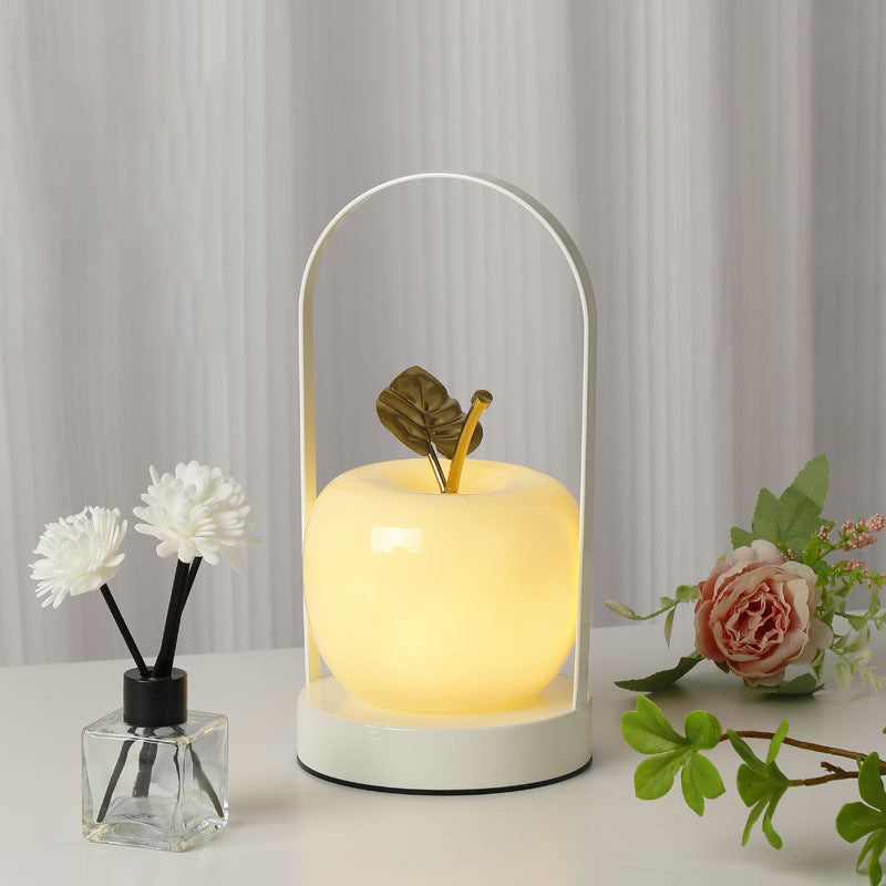 Apple LED Table Lamp with Soft Night Light