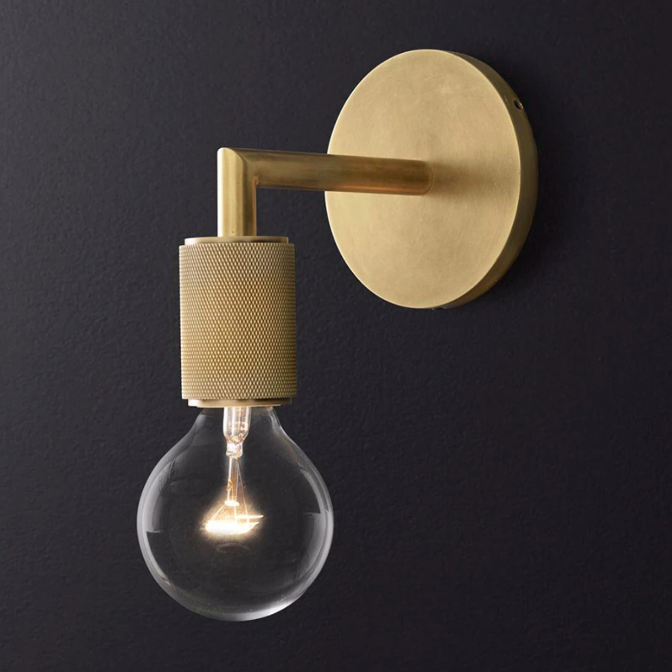 Armed Retro Brass Series - Wall Sconce